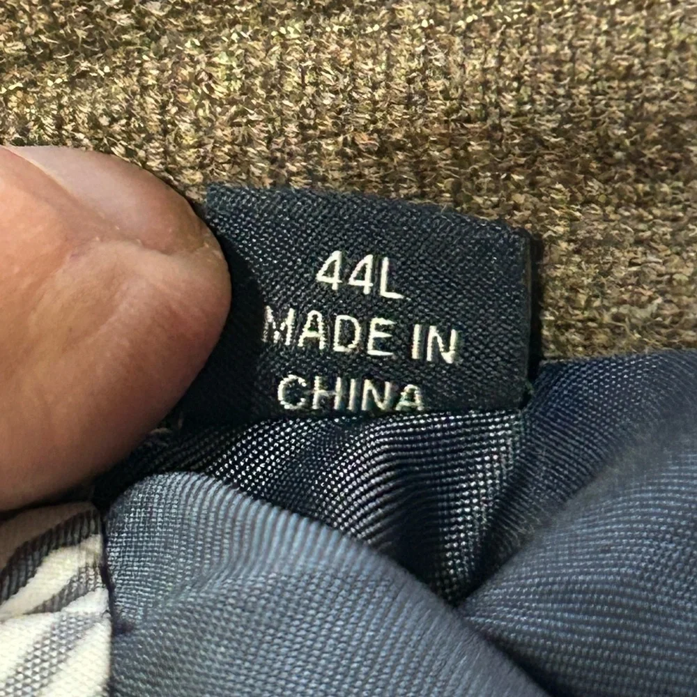 Tailorbyrd Collection | Men's Wool Blazer Size 44L Super 110’s Sportcoat
